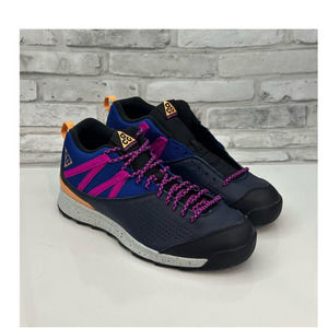 Nike ACG Okwahn II 525367 400 Obsidian/Fuel Orange Magenta Hiking Walking Mens